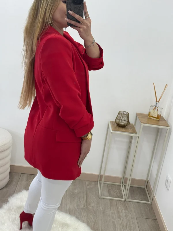 Blazer vermelho