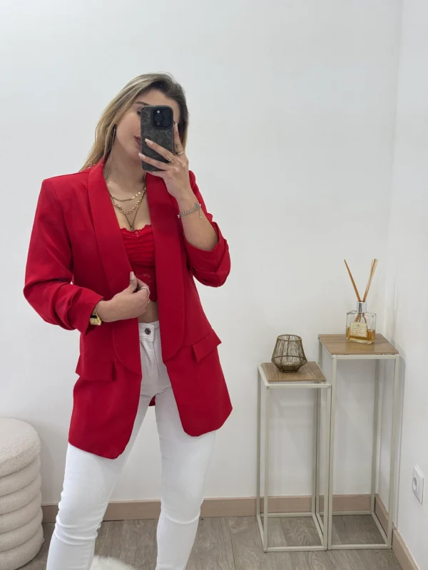 Blazer vermelho