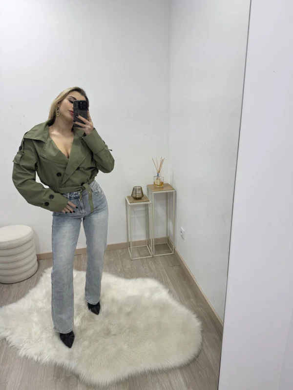 gabardine verde