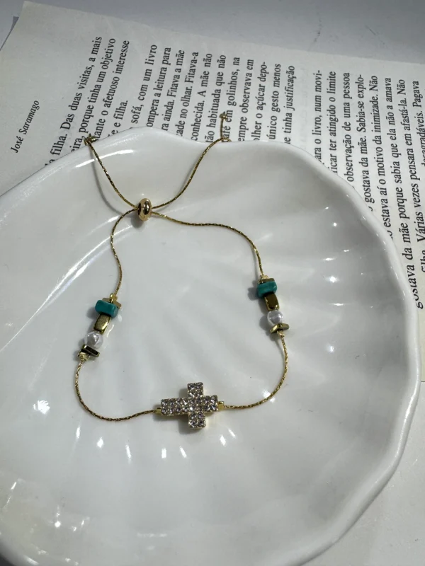 Pulseira cruz