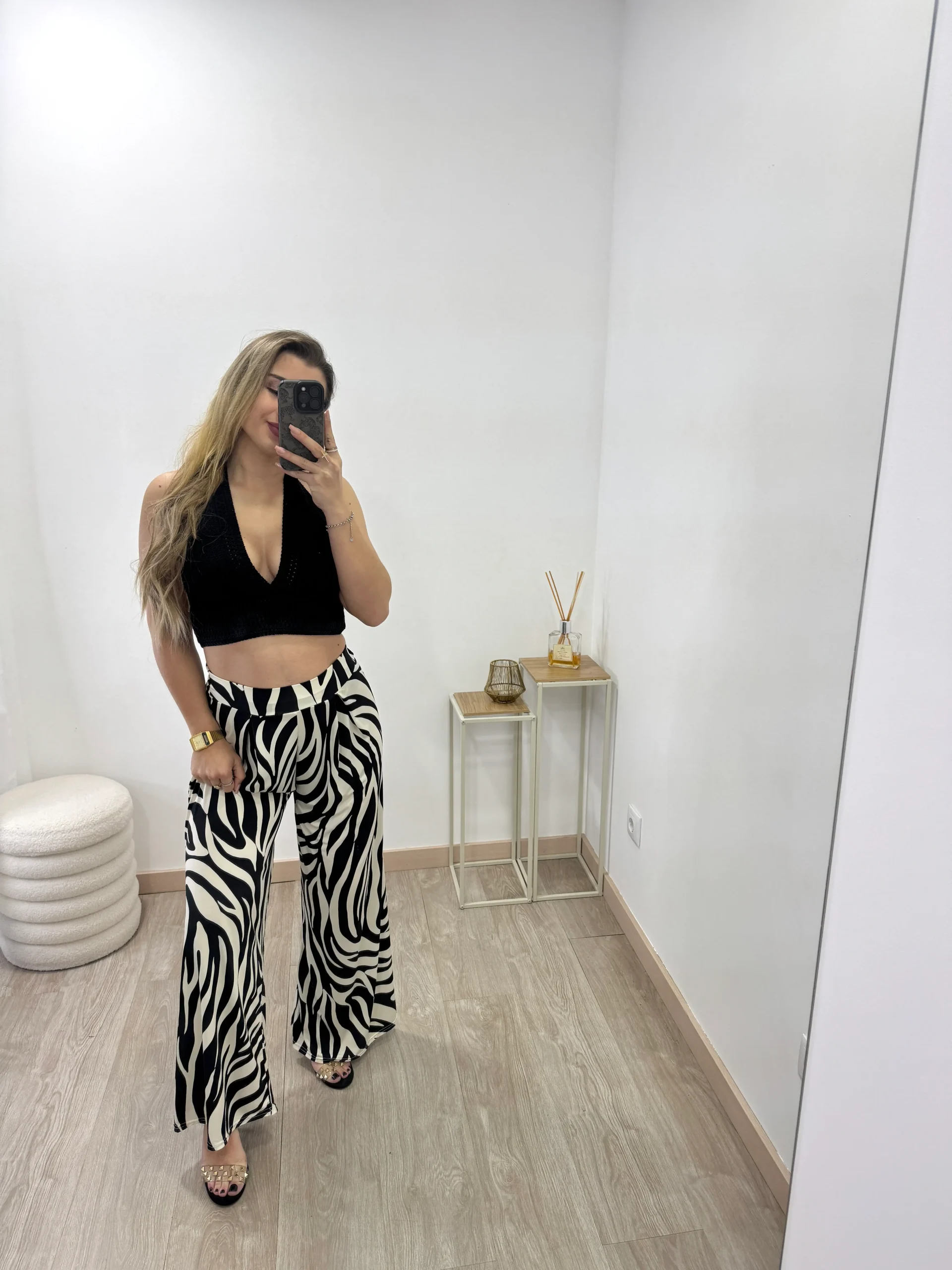 Calça fluida