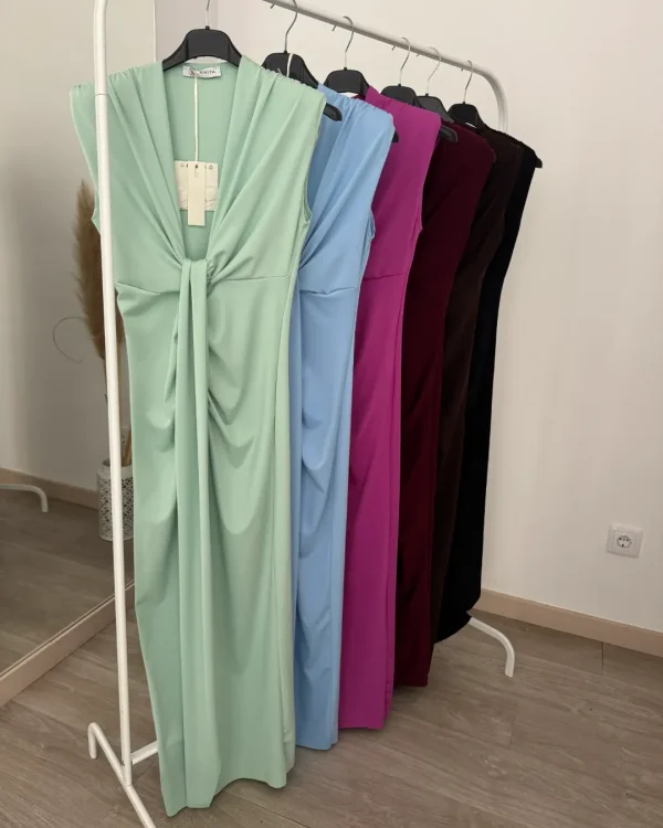 Vestido drapeado (4)
